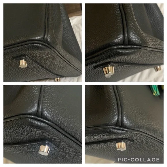 NEW HERMÈS BIRKIN 35 TOGO LEATHER - Picture 13 of 16
